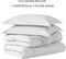 American Home Collection Down Alternative Comforter Set Extra Warm and Soft